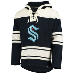 Seattle Kraken '47 Superior Lacer Hoodie Navy