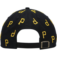 Pittsburgh Pirates Women's Confetti Clean Up Adjustable Hat Black | 47 brand