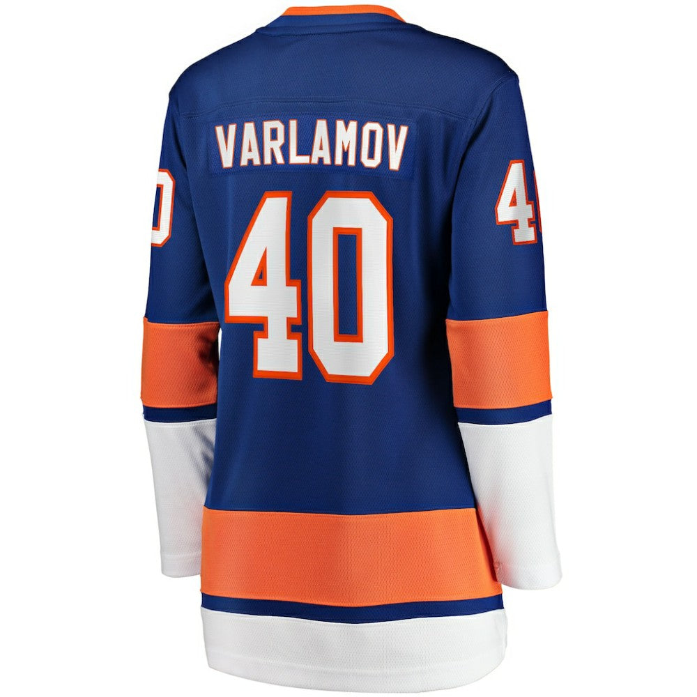 Semyon Varlamov New York Islanders Fanatics Women's Home Breakaway Jersey Royal