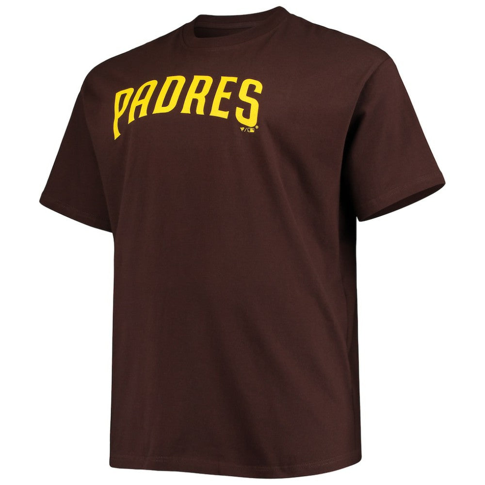 Yu Darvish San Diego Padres Big & Tall Name & Number T-Shirt Brown
