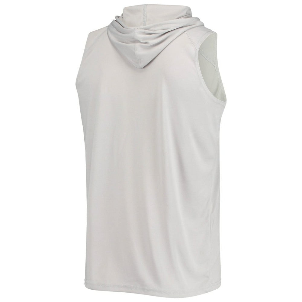 San Diego Padres Stitches Sleeveless Pullover Hoodie Gray
