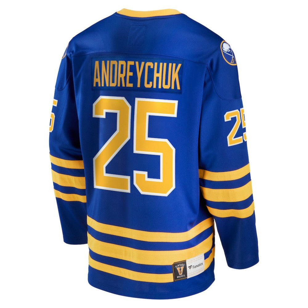 Dave Andreychuk Buffalo Sabres Fanatics Breakaway Retired Player Jersey Royal