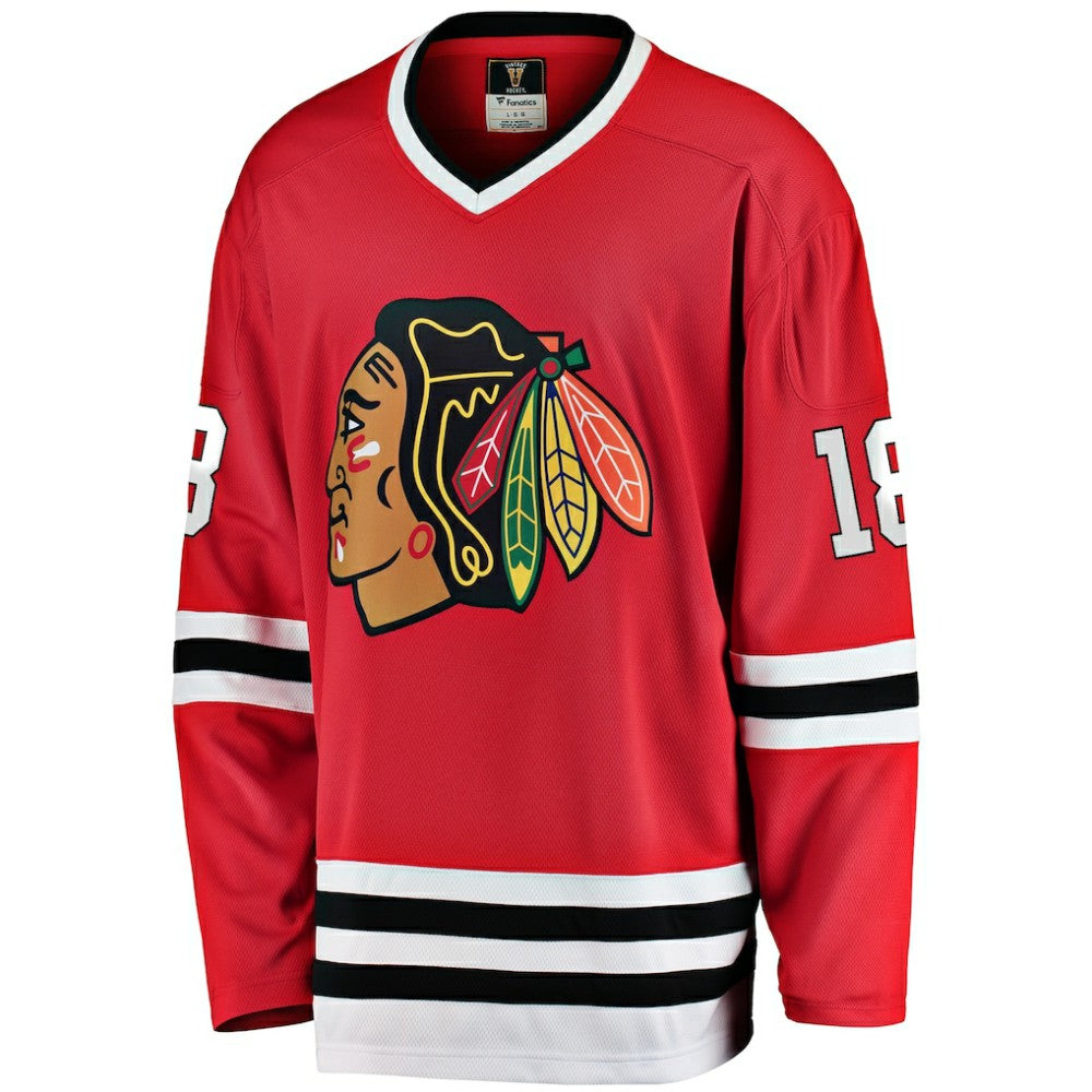 Denis Savard Chicago Blackhawks Fanatics Premier Breakaway Retired Player Jersey Red
