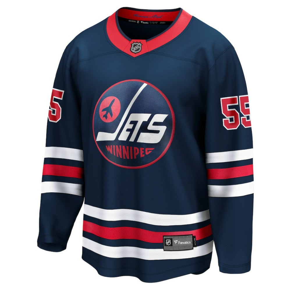 Mark Scheifele Winnipeg Jets Fanatics Breakaway Jersey Navy
