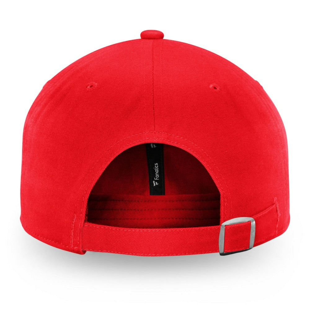 Detroit Red Wings Fanatics Core Primary Logo Adjustable Hat Red
