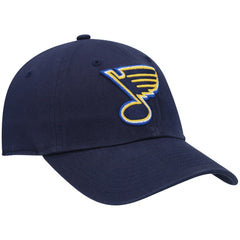 St. Louis Blues Fanatics Core Primary Logo Adjustable Hat Navy