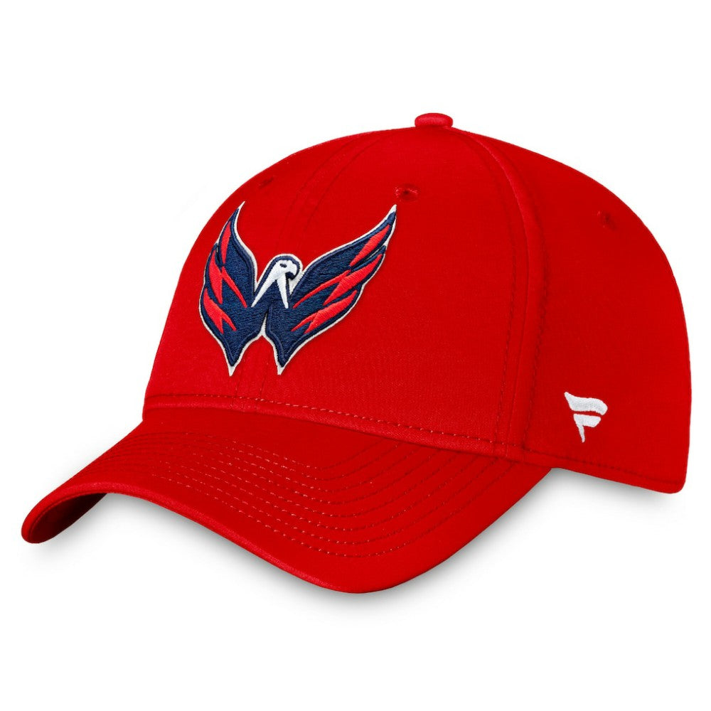 Washington Capitals Fanatics Core Primary Logo Flex Hat Red