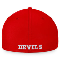 New Jersey Devils Fanatics Core Primary Logo Flex Hat Red