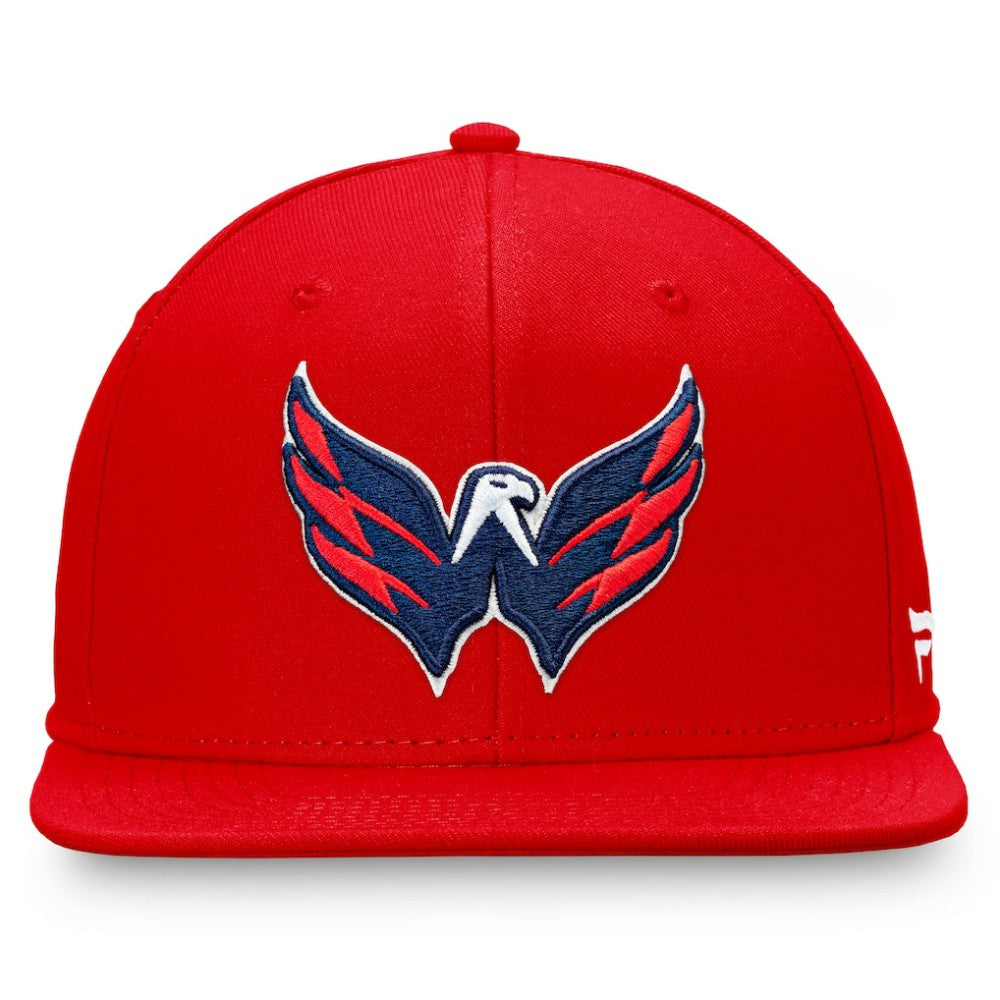Washington Capitals Fanatics Primary Logo Snapback Hat Red