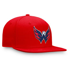 Washington Capitals Fanatics Primary Logo Snapback Hat Red