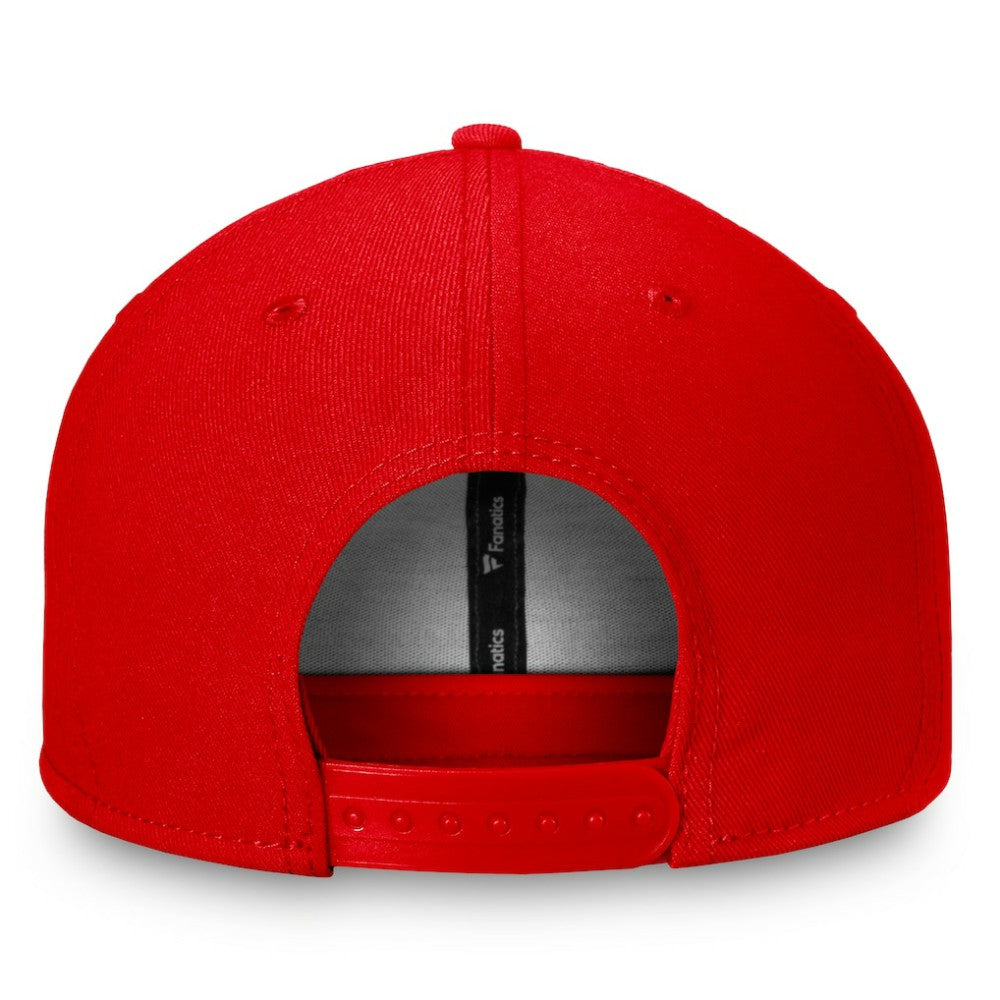 Washington Capitals Fanatics Primary Logo Snapback Hat Red