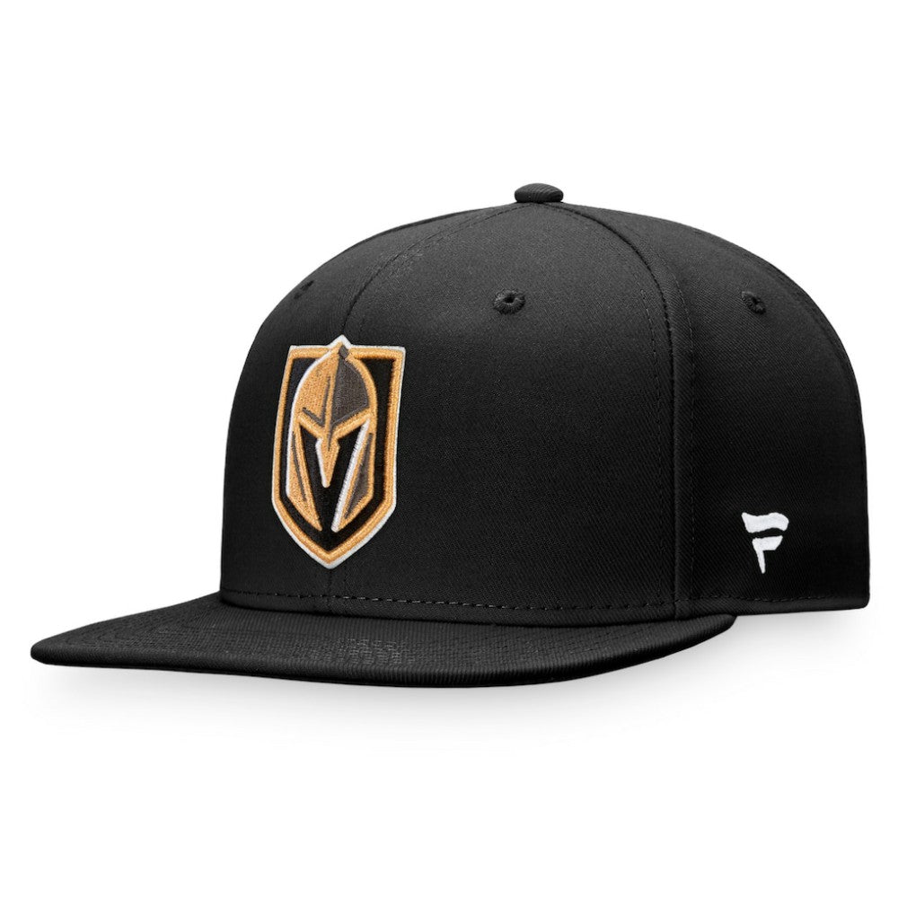 Vegas Golden Knights Fanatics Primary Logo Snapback Hat Black