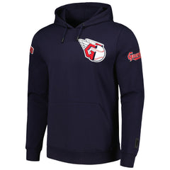 Cleveland Guardians Pro Standard Team Logo Pullover Hoodie Navy