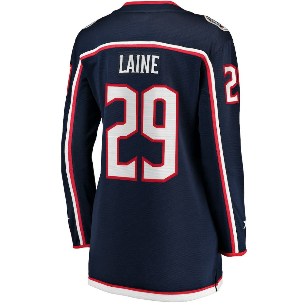 Patrik Laine Columbus Blue Jackets Fanatics Women's Home Breakaway Jersey Navy