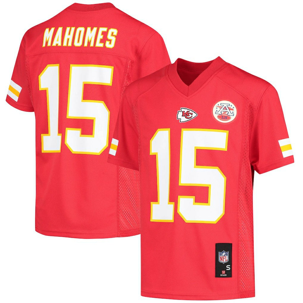 Patrick Mahomes Kansas City Chiefs Youth Replica Player Jersey - Red online