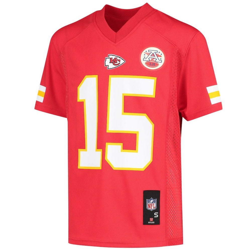 Patrick Mahomes Kansas City Chiefs Youth Replica Player Jersey - Red online