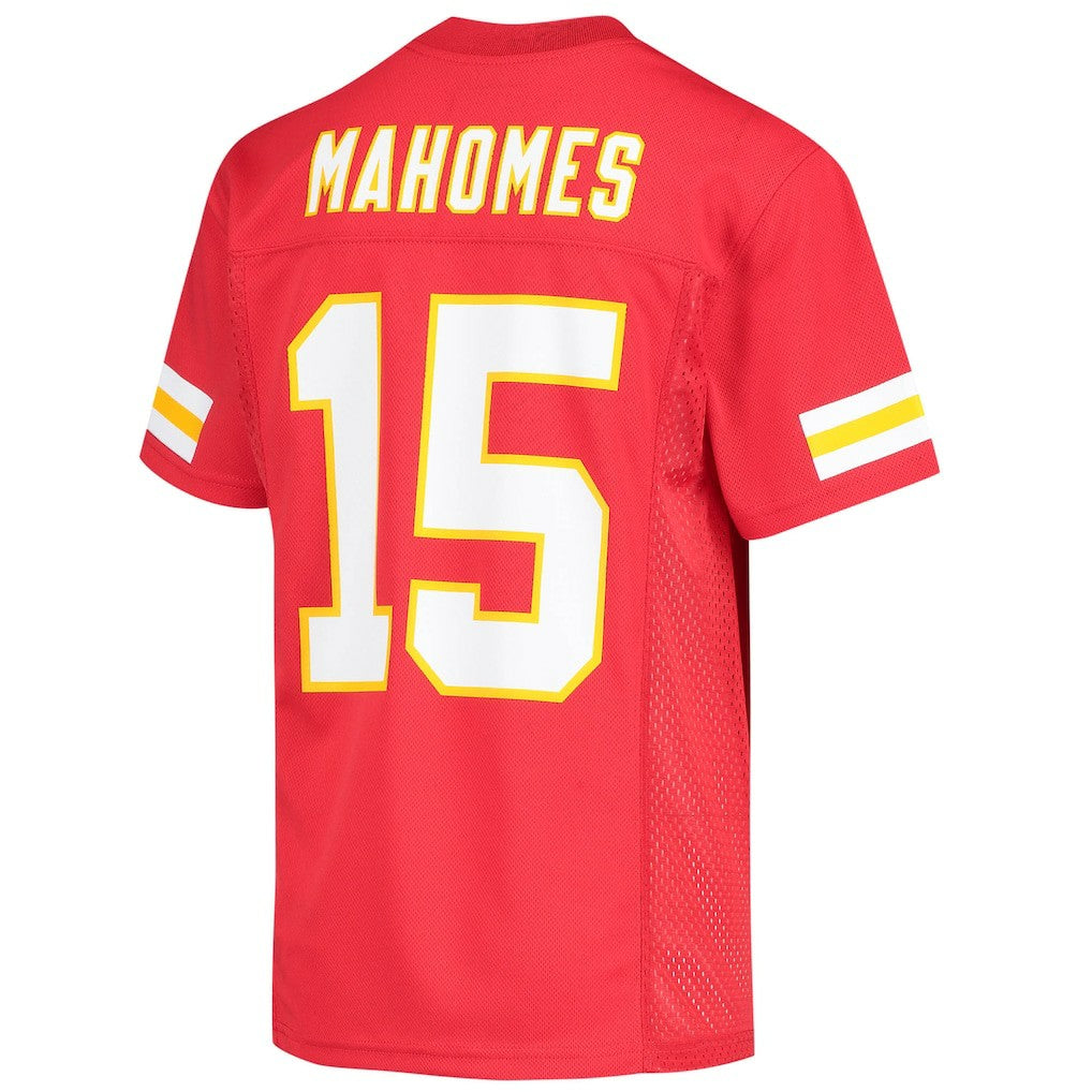 Patrick Mahomes Kansas City Chiefs Youth Replica Player Jersey - Red online