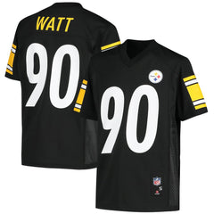 T.J. Watt Pittsburgh Steelers Youth Replica Player Jersey - Black sale