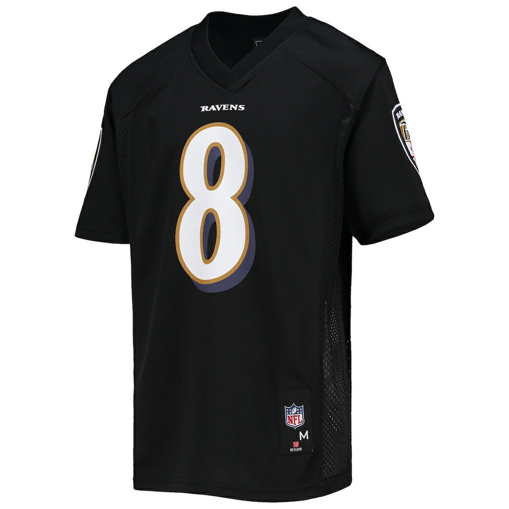 Lamar Jackson Baltimore Ravens Youth Replica Player Jersey - Black for sale