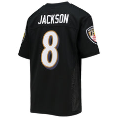 Lamar Jackson Baltimore Ravens Youth Replica Player Jersey - Black for sale