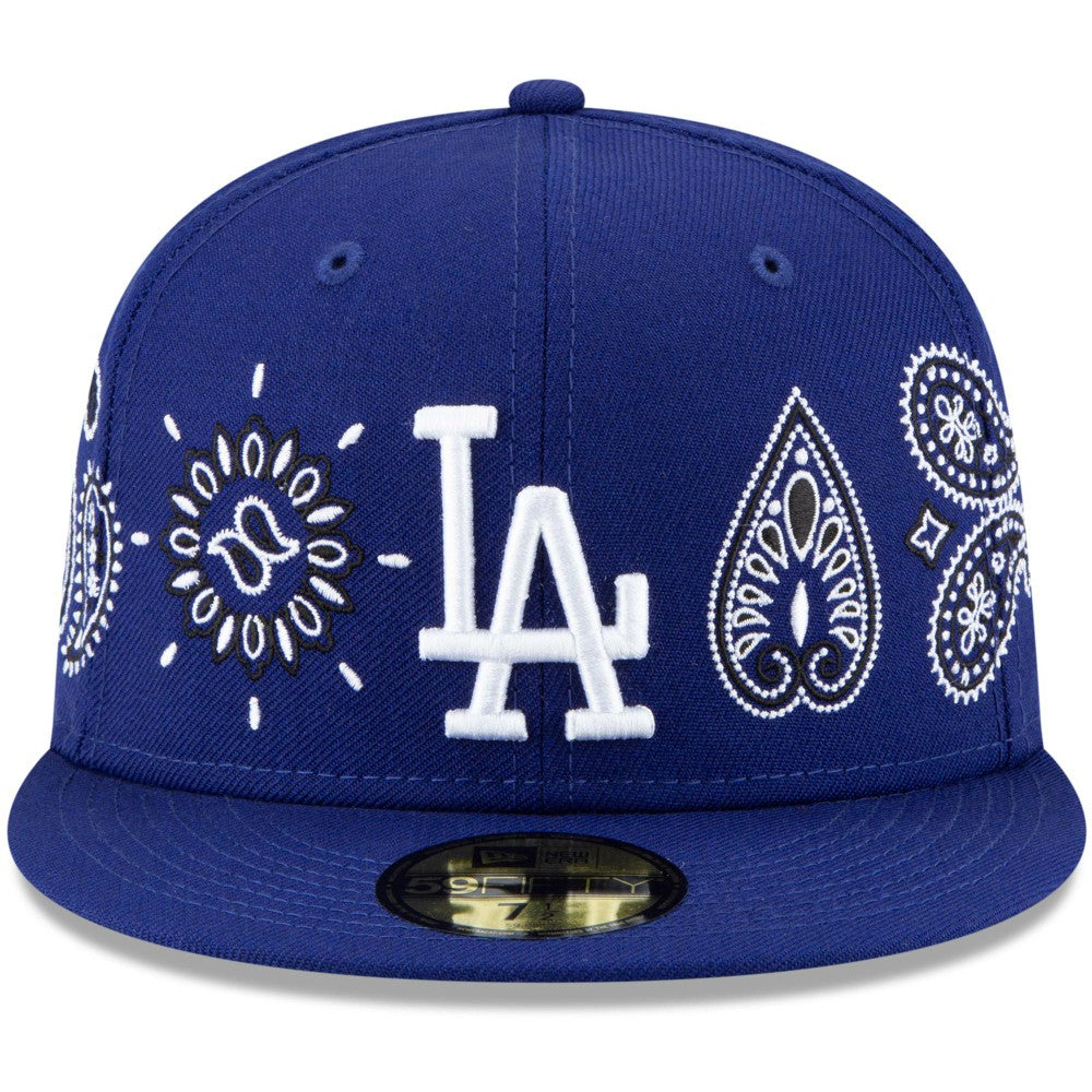 Los Angeles Dodgers Paisley Elements 59FIFTY Fitted Hat Royal | New Era