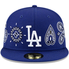Los Angeles Dodgers Paisley Elements 59FIFTY Fitted Hat Royal | New Era