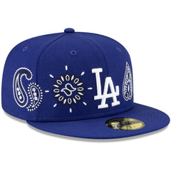 Los Angeles Dodgers Paisley Elements 59FIFTY Fitted Hat Royal | New Era
