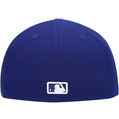 Los Angeles Dodgers White Logo 59FIFTY Fitted Hat Royal | New Era