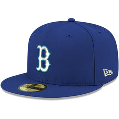 Boston Red Sox White Logo 59FIFTY Fitted Hat Royal | New Era
