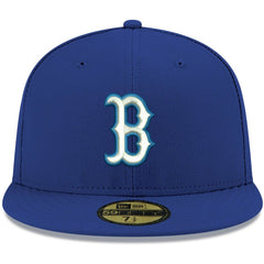 Boston Red Sox White Logo 59FIFTY Fitted Hat Royal | New Era