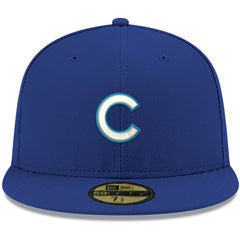 Chicago Cubs White Logo 59FIFTY Fitted Hat Royal | New Era