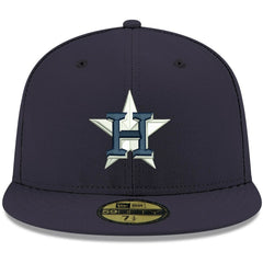 Houston Astros White Logo 59FIFTY Fitted Hat Navy | New Era