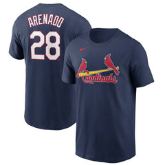 Nolan Arenado St. Louis Cardinals Name & Number T-Shirt Navy | Nike
