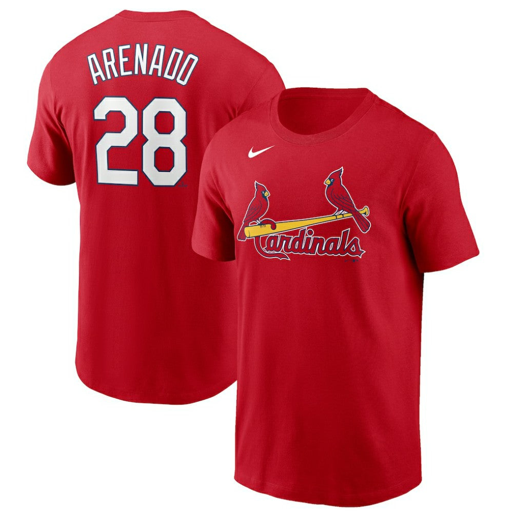 Nolan Arenado St. Louis Cardinals Name & Number T-Shirt Red | Nike