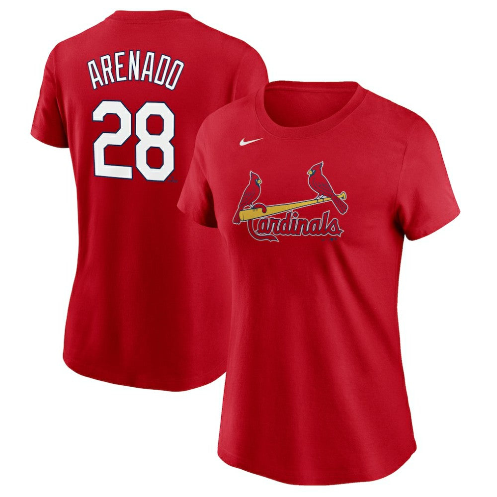 Nolan Arenado St. Louis Cardinals Women's Name & Number T-Shirt Red | Nike