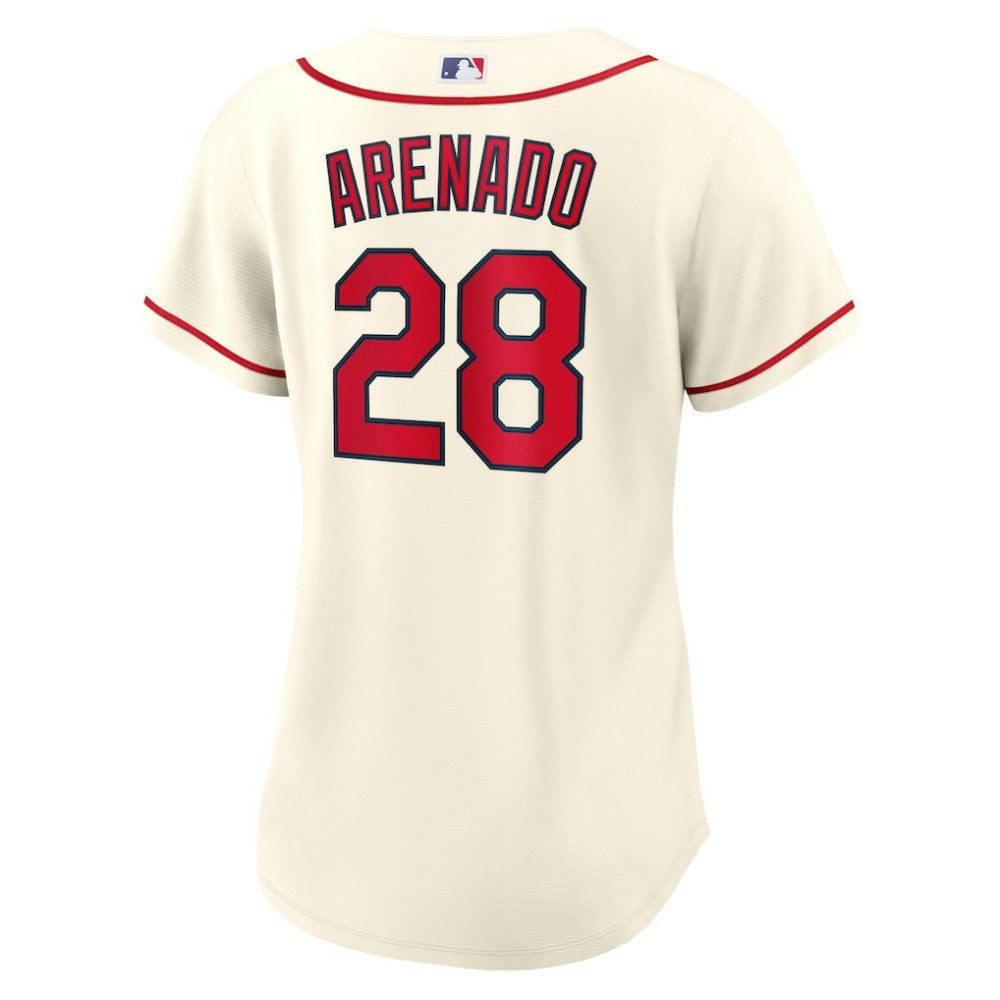 Nolan Arenado St. Louis Cardinals Women's Alternate Replica Player Jersey Cream | Nike