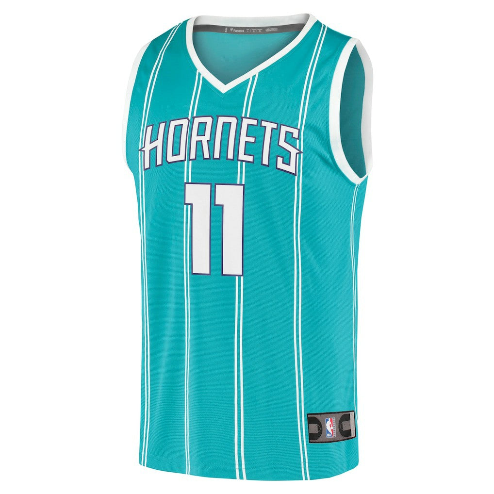 Cody Martin Charlotte Hornets Fast Break Replica Jersey - Icon Edition - Teal