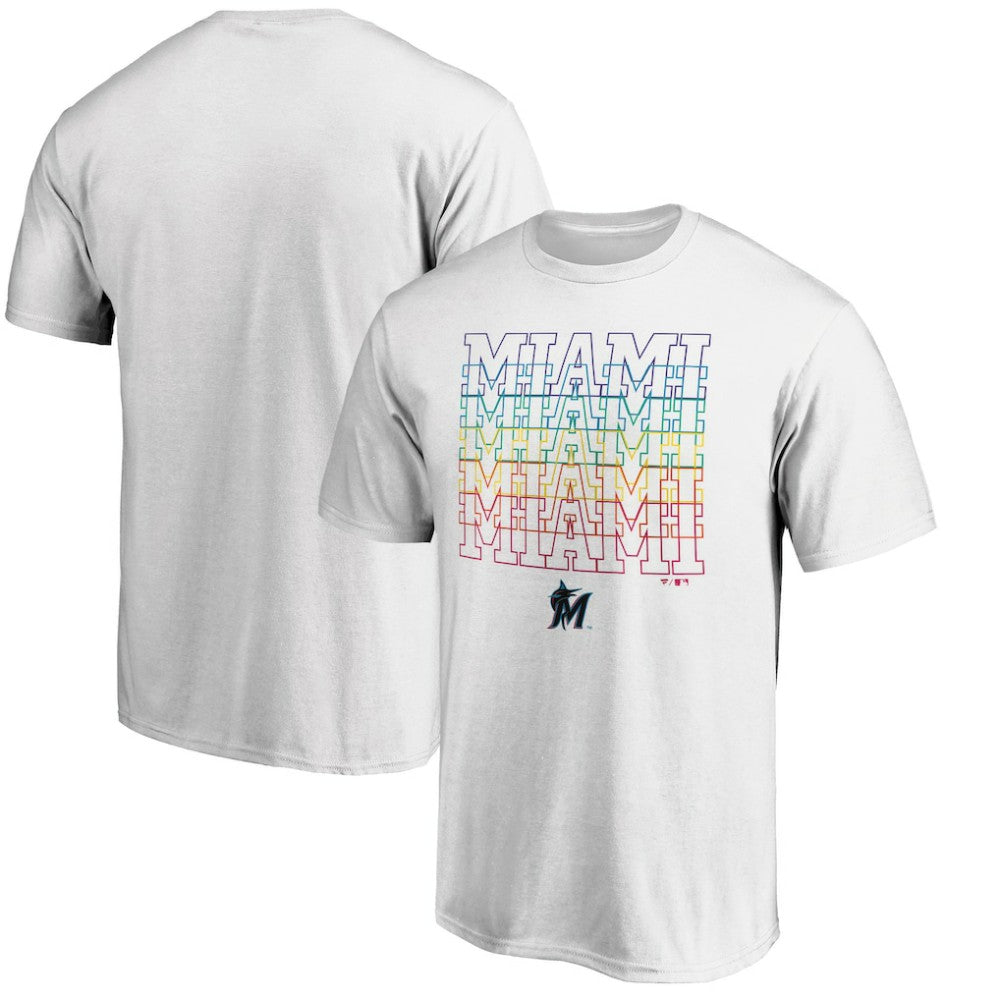 Miami Marlins City Pride T-Shirt White