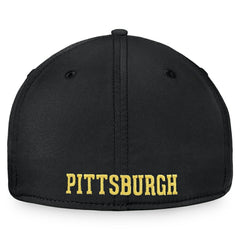 Pittsburgh Pirates Core Flex Hat Black/Gold