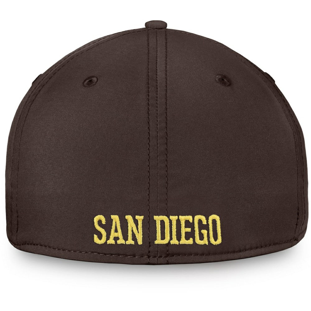 San Diego Padres Core Flex Hat Brown