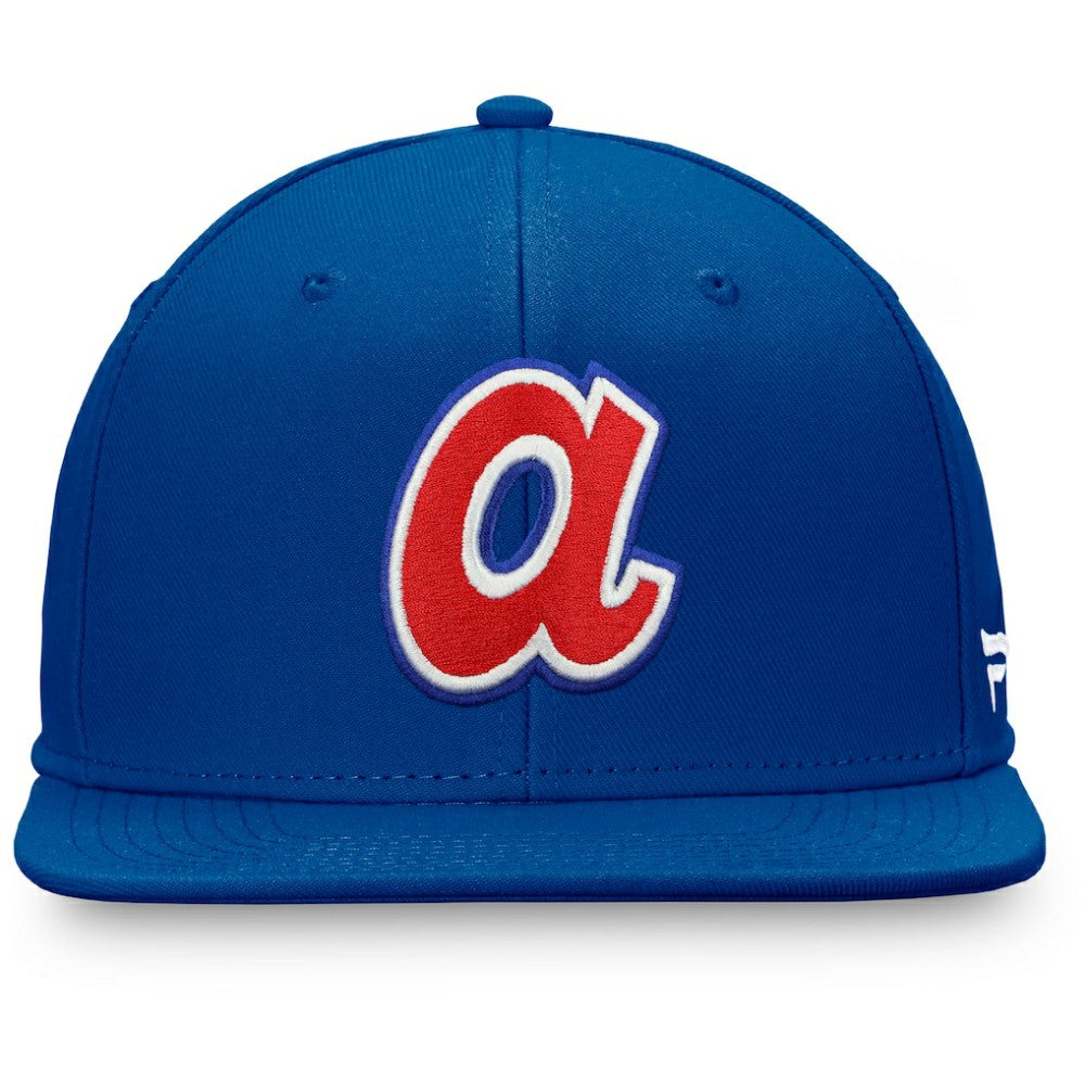 Atlanta Braves Cooperstown Collection Core Snapback Hat Royal