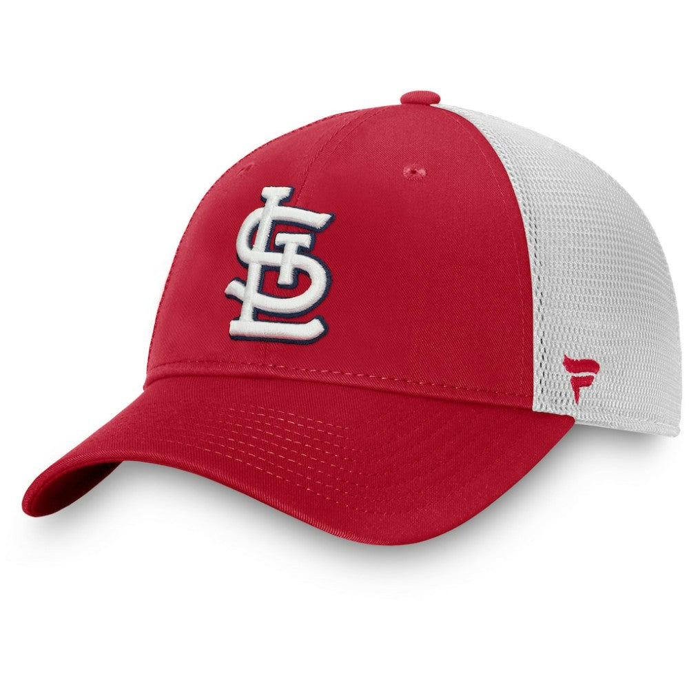 St. Louis Cardinals Team Core Unstructured Trucker Adjustable Hat Red/White