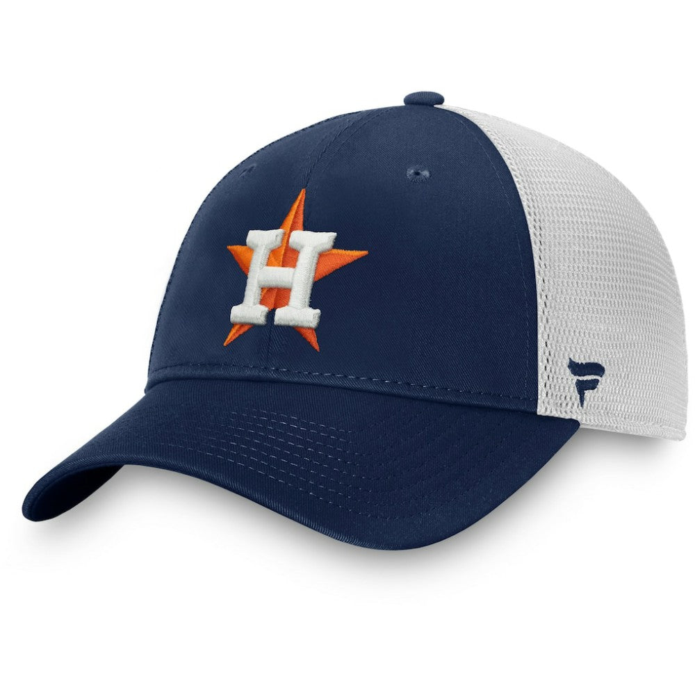 Houston Astros Team Core Unstructured Trucker Adjustable Hat Navy/White