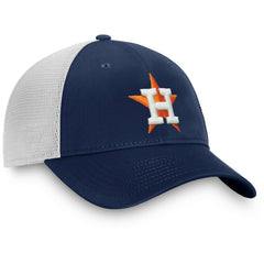 Houston Astros Team Core Unstructured Trucker Adjustable Hat Navy/White