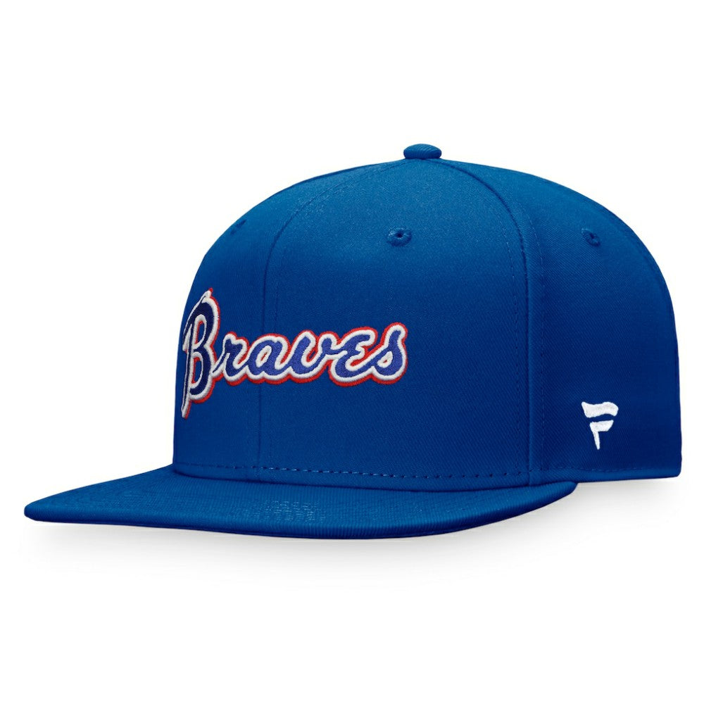 Atlanta Braves Cooperstown Collection Fitted Hat Royal