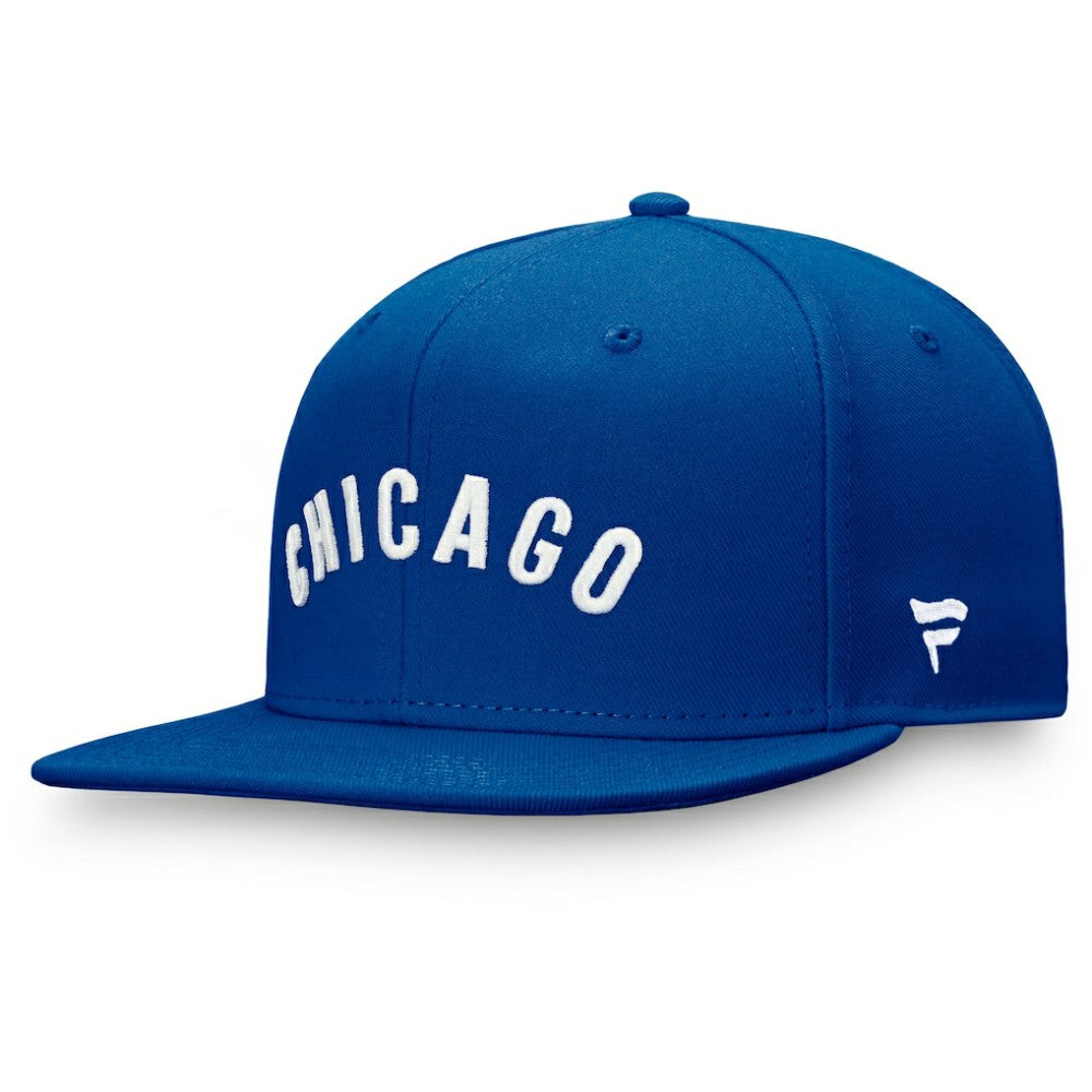 Chicago Cubs Cooperstown Collection Fitted Hat Royal