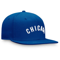 Chicago Cubs Cooperstown Collection Fitted Hat Royal