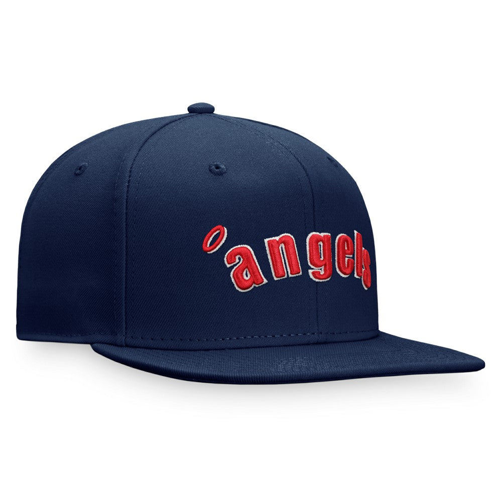 California Angels Cooperstown Collection Fitted Hat Navy