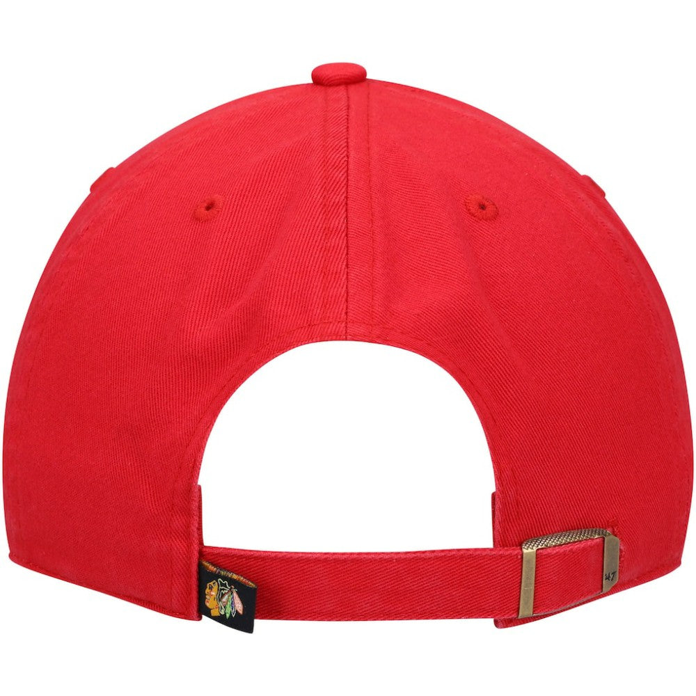 Chicago Blackhawks '47 Clean Up Adjustable Hat Red