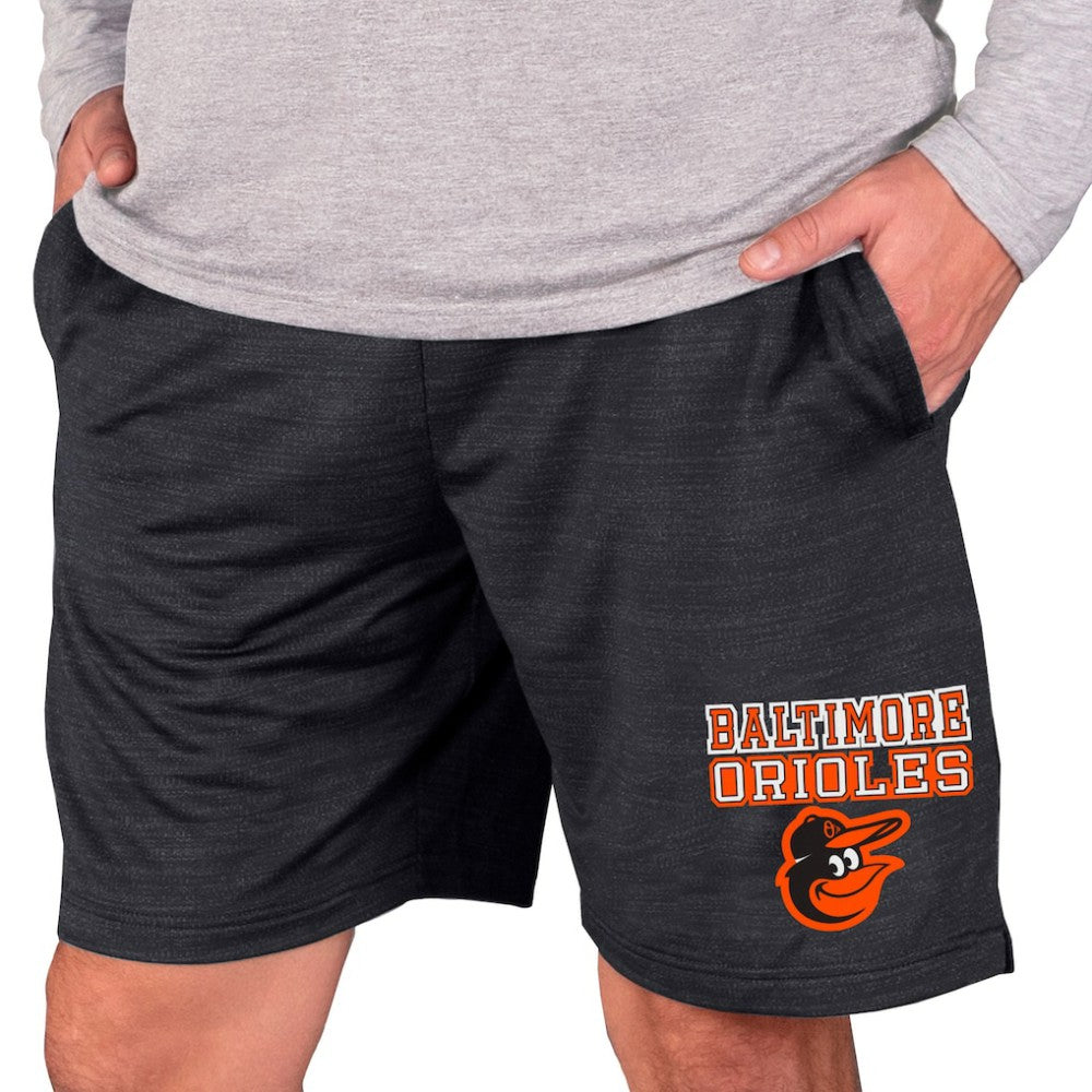 Baltimore Orioles Concepts Sport Bullseye Knit Jam Shorts Charcoal